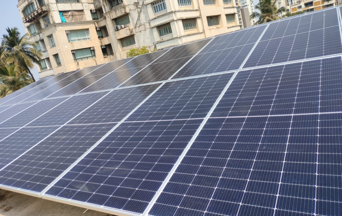 commercial solar installation