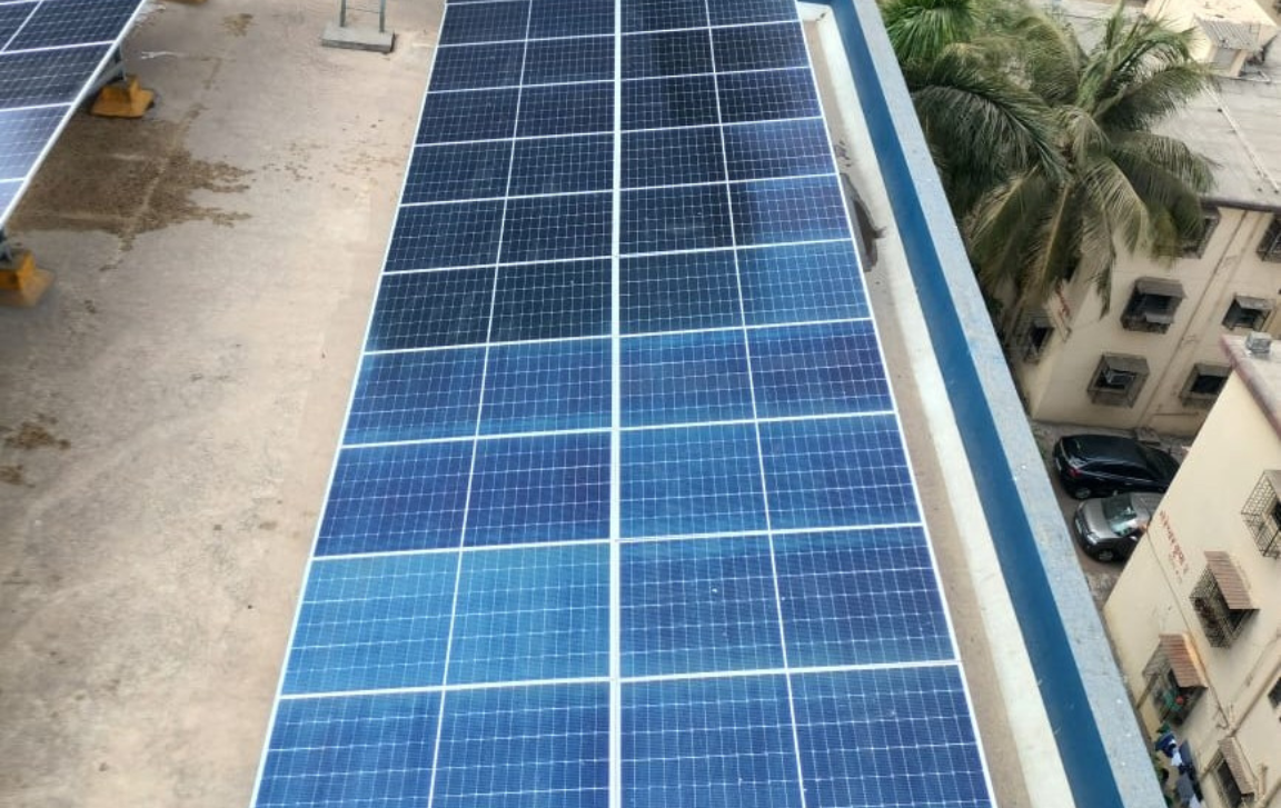 commercial solar installation