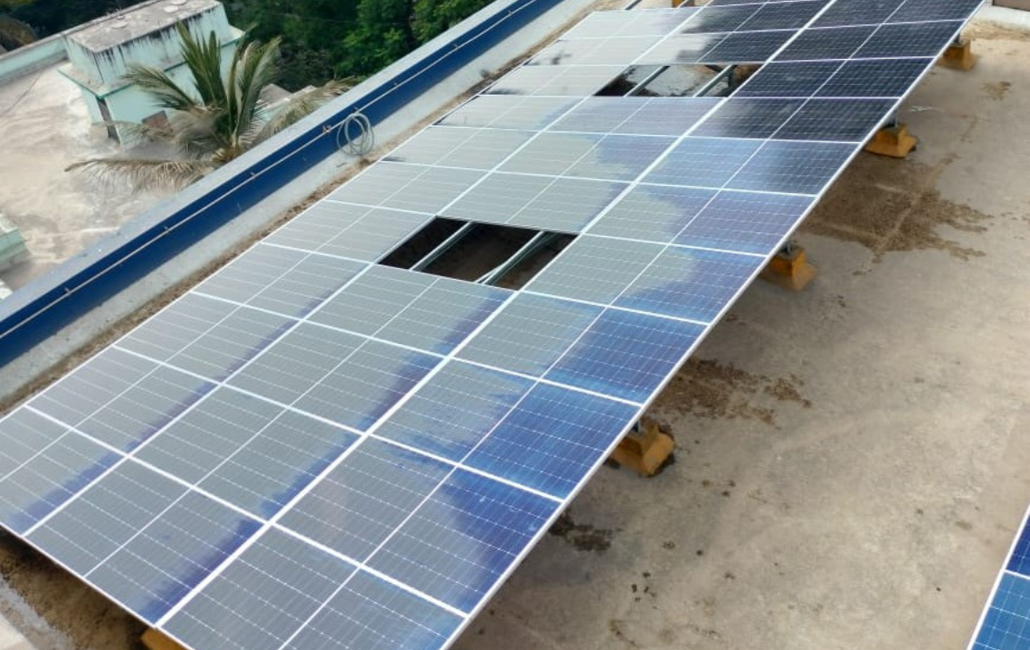 commercial solar installation