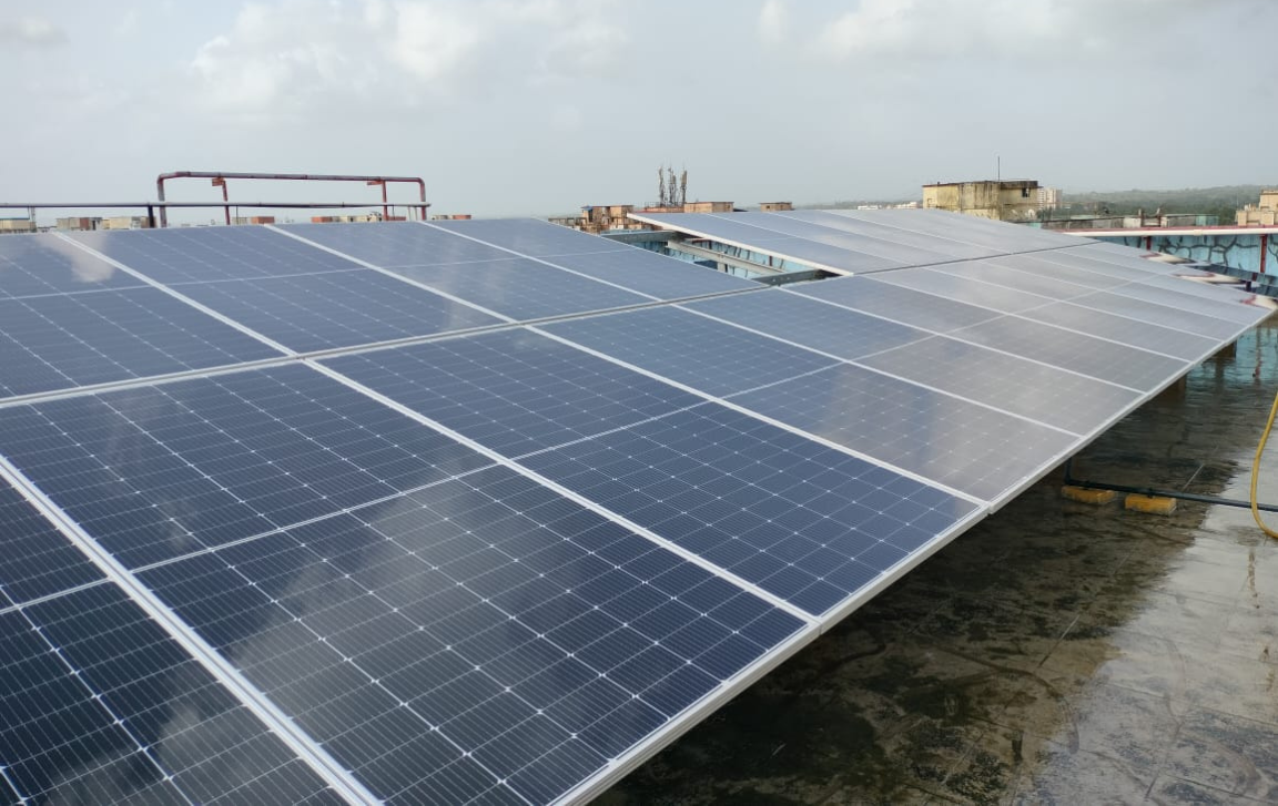 commercial solar installation