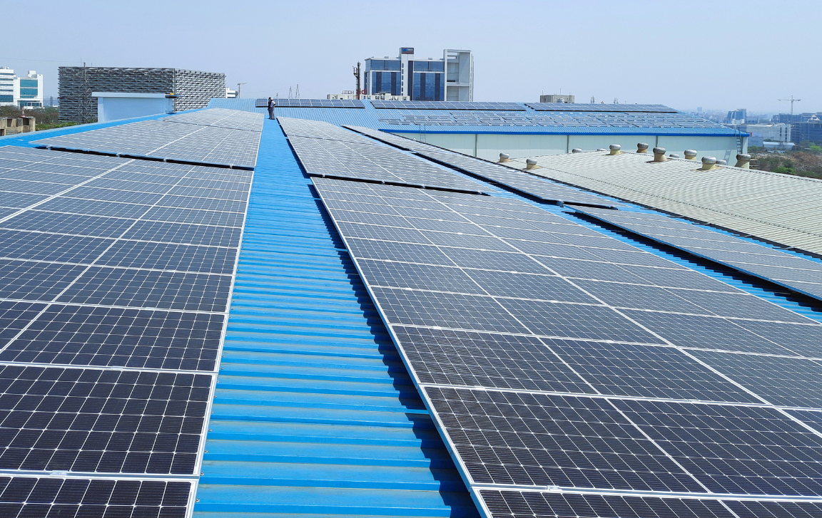 commercial solar installation