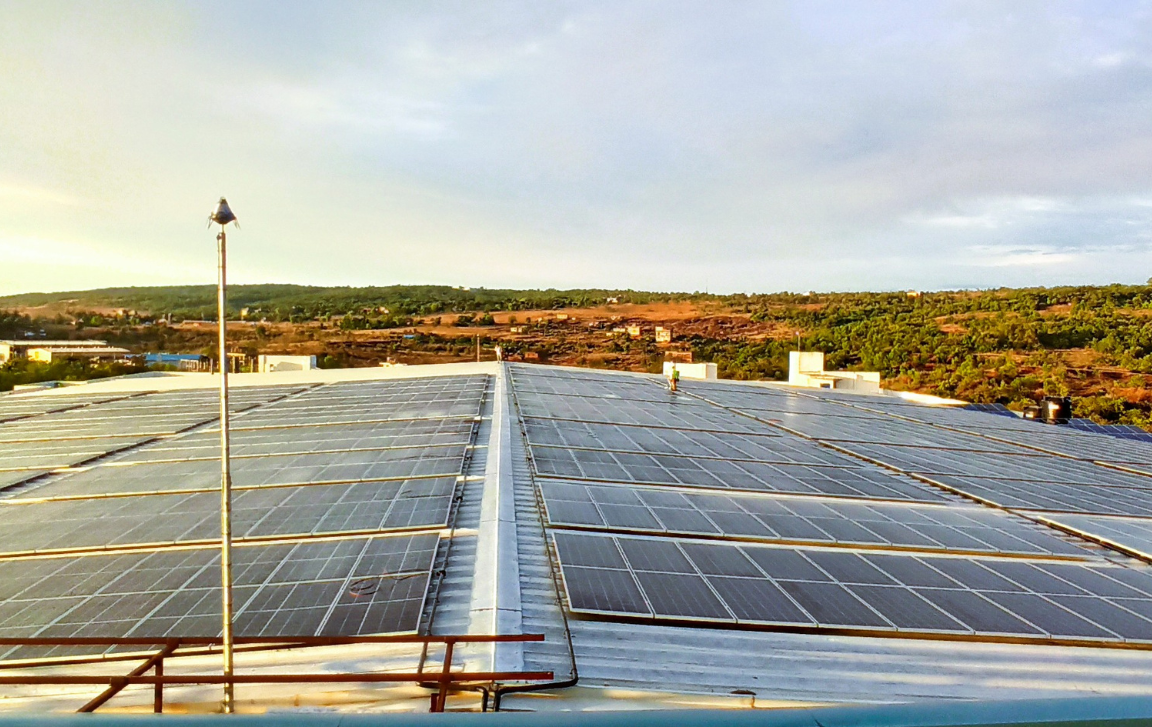 commercial solar installation