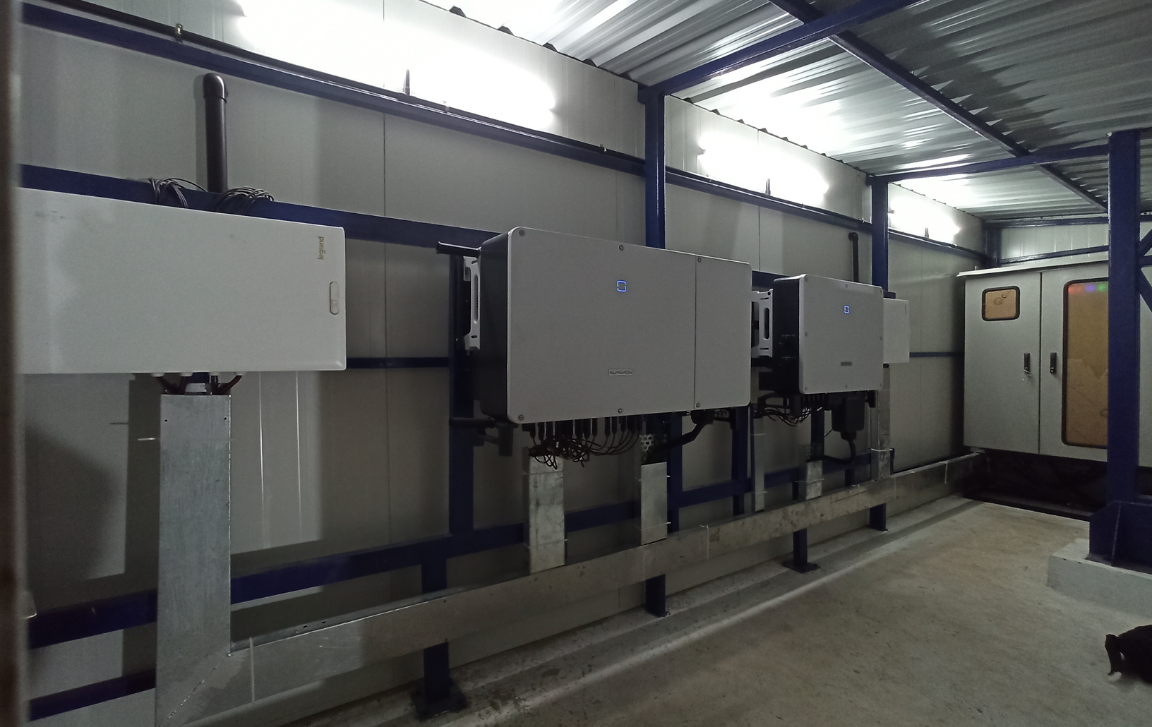 commercial solar installation