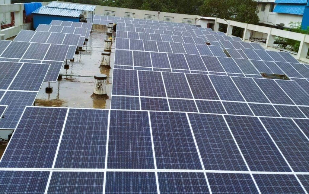 commercial solar installation