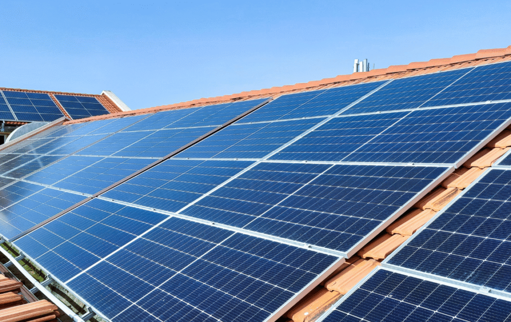 commercial solar installation