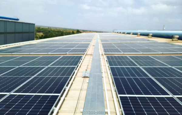 commercial solar installation